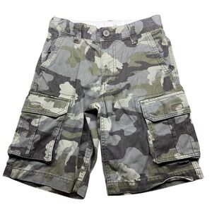 Old Navy Boys 7 Cargo Shorts Camo Adventure Core Outdoor‎ Explorer Edit